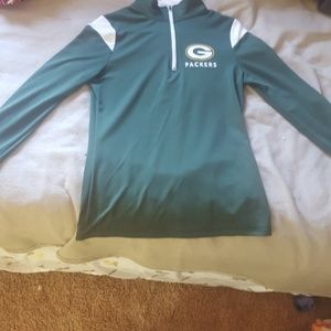 Green bay packers long sleeve quarter zip